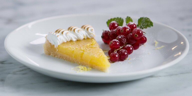 Tarte au citron meringuée